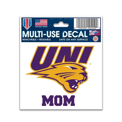 WinCraft Northern Iowa Panthers 3" x 4" Mom Multi-Use Decal