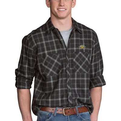 Northern Kentucky University Norse Brewer Flannel Long Sleeve Shirt - Charcoal