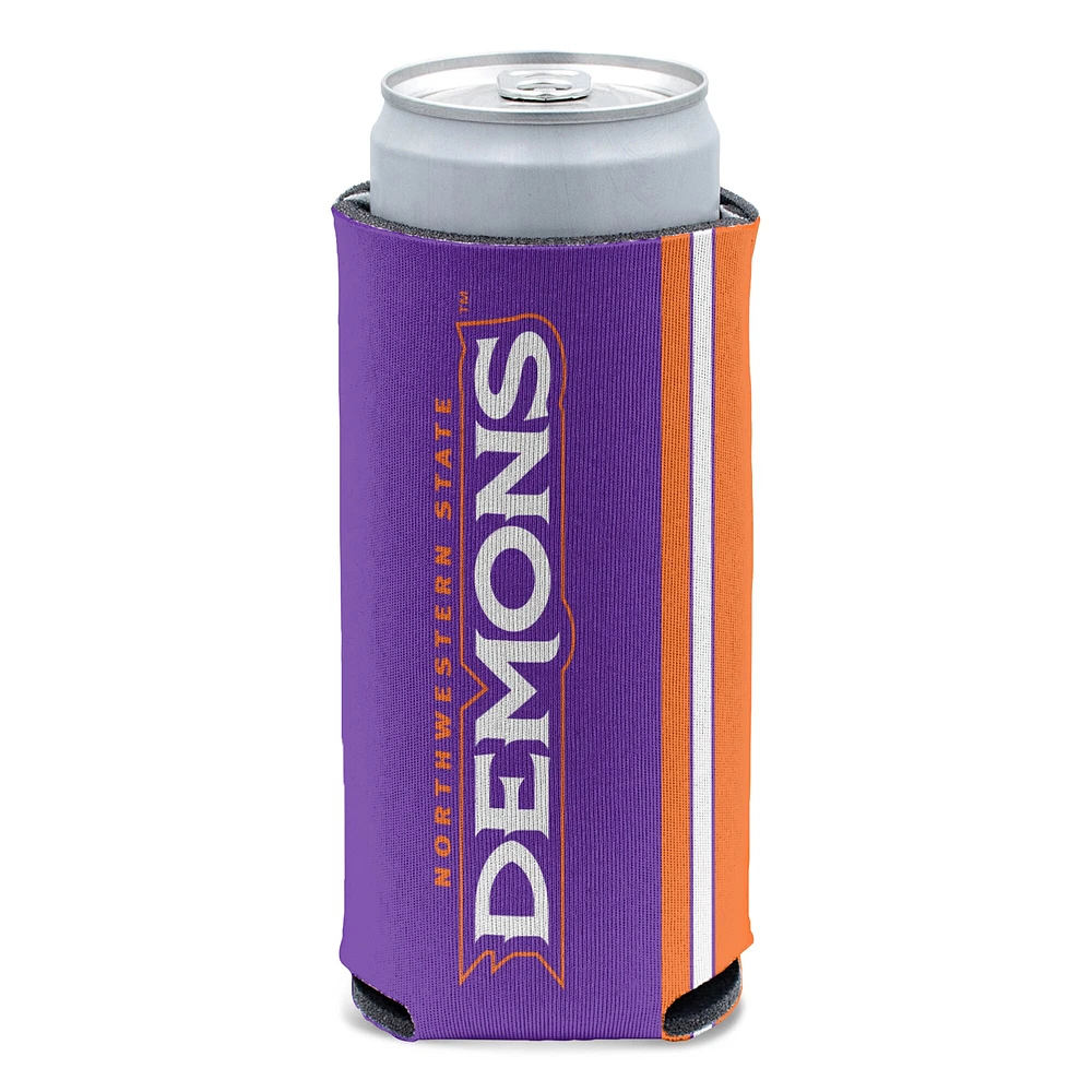 Démons de l'État du nord-ouest de WinCraft 12 oz. Refroidisseur de canettes Team Slim