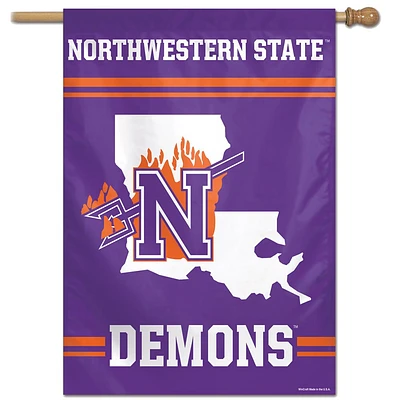 WinCraft Northwestern State Demons 28" x 40" Full Name Single-Sided Vertical Banner