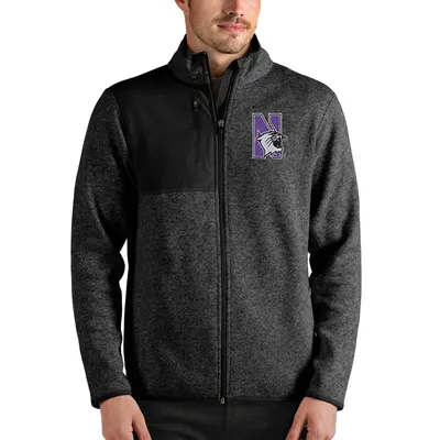 Northwestern Wildcats Antigua Fortune Full-Zip Jacket