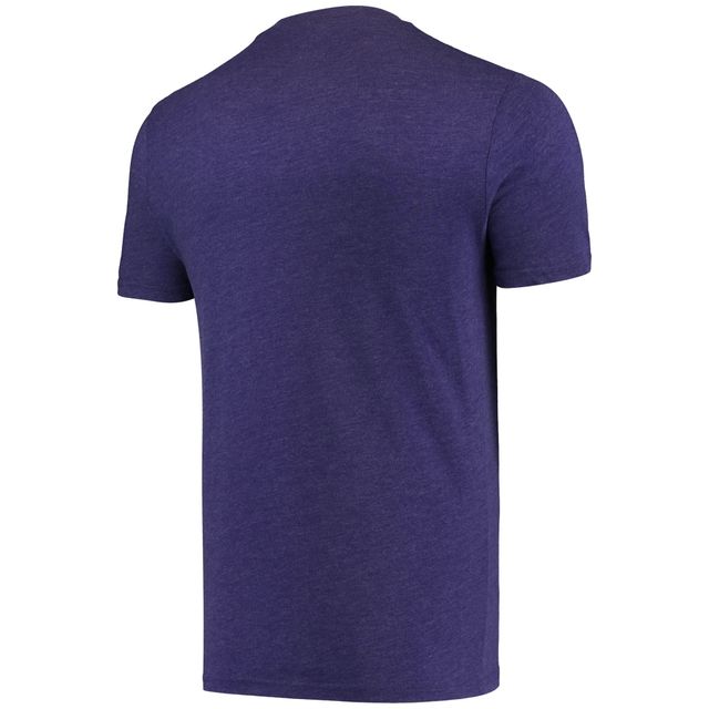 Concepts Sport Heathered Charcoal/Violet Northwestern Wildcats Meter T-shirt et pantalon Ensemble de nuit