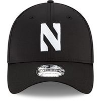 Men's New Era Black Northwestern Wildcats Campus Preferred 39THIRTY Flex Hat