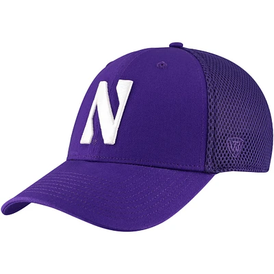 Casquette Spacer Flex violette Top of the World pour hommes des Wildcats du Nord-Ouest