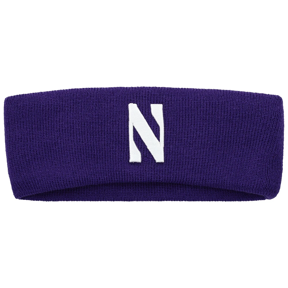 Men's Top of the World Purple Northwestern Wildcats Team Logo Knit Headband