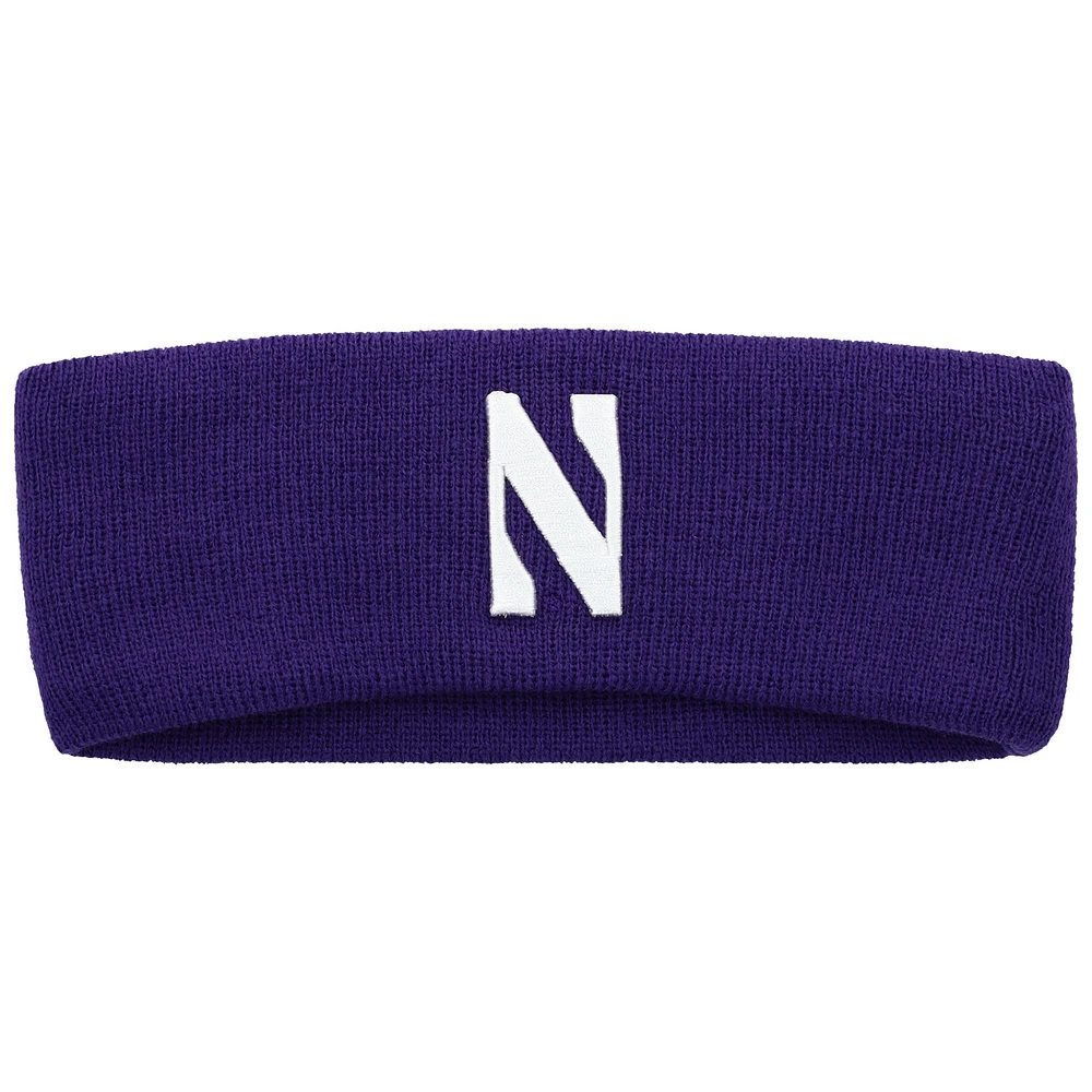 Men's Top of the World Purple Northwestern Wildcats Team Logo Knit Headband