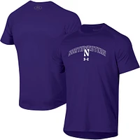 Under Armour pour homme Northwestern Wildcats 2023 Sideline Performance Raglan T-shirt