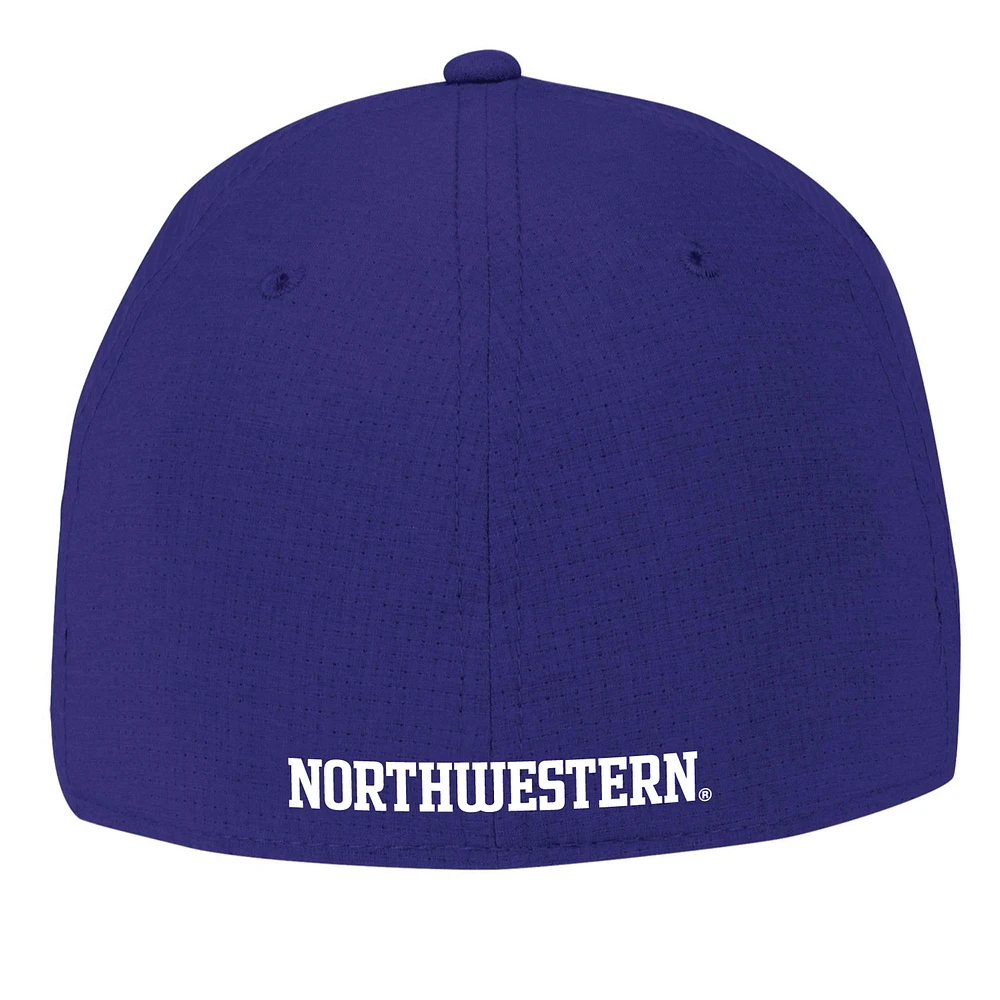 Casquette réglable violet Northwestern Wildcats Airvent Performance Under Armour pour homme