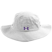 Chapeau bob Under Armour blanc Northwestern Wildcats Performance Boonie pour hommes