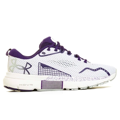 Chaussures de course Under Armour Northwestern Wildcats Infinite 5 blanches