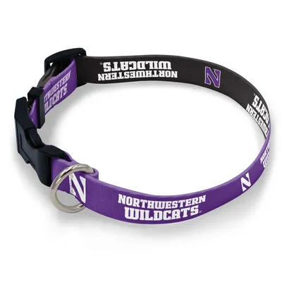WinCraft Northwestern Wildcats Collier réglable pour animal de compagnie taille moyenne