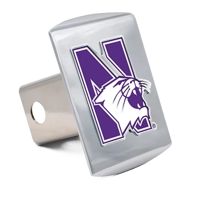 WinCraft Northwestern Wildcats Premium Metal Hitch Cover