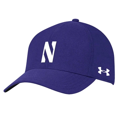 Casquette ajustable avec logo violet Northwestern Wildcats Under Armour pour femme