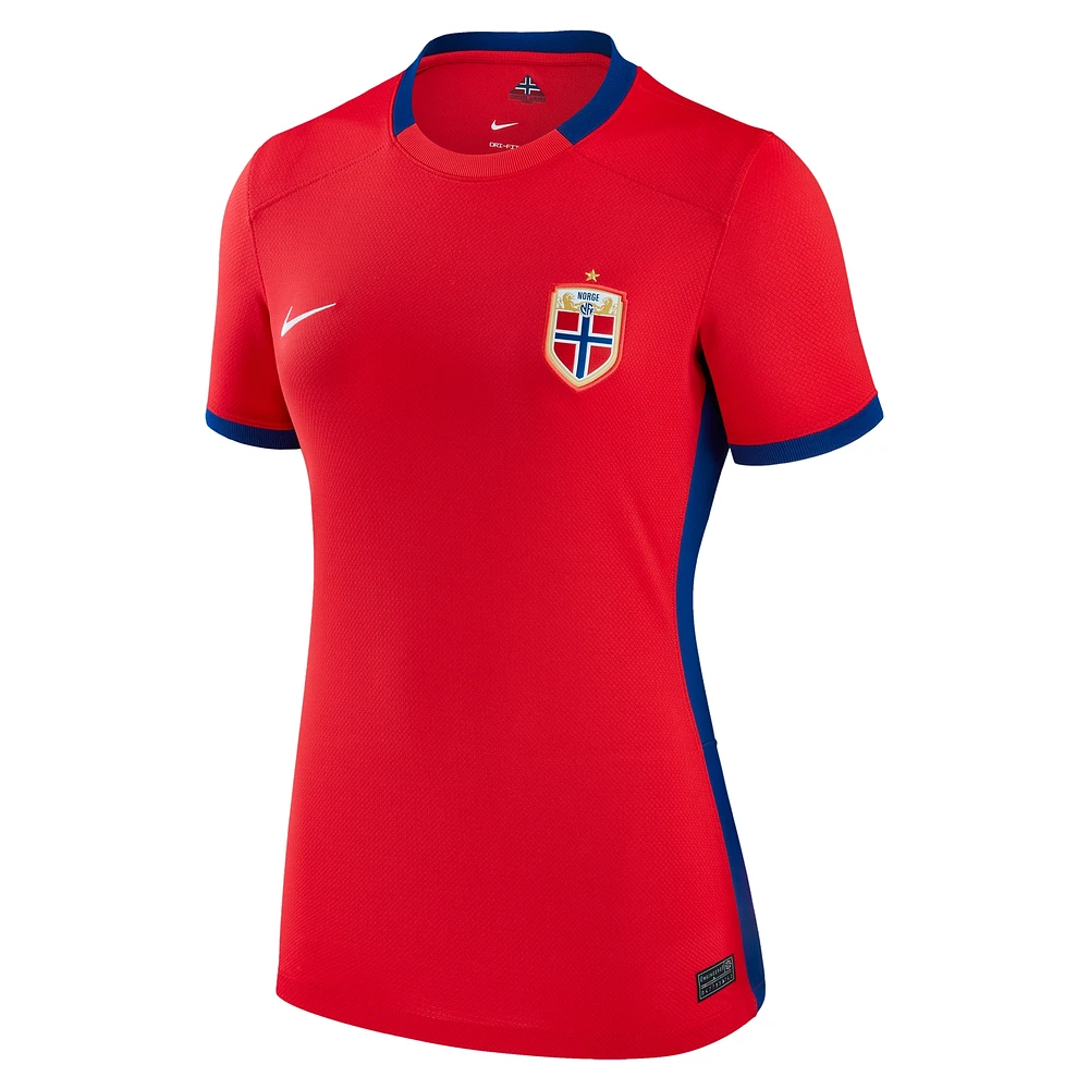 Maillot Nike Norvège 2023 Home Stadium Replica Femme Rouge