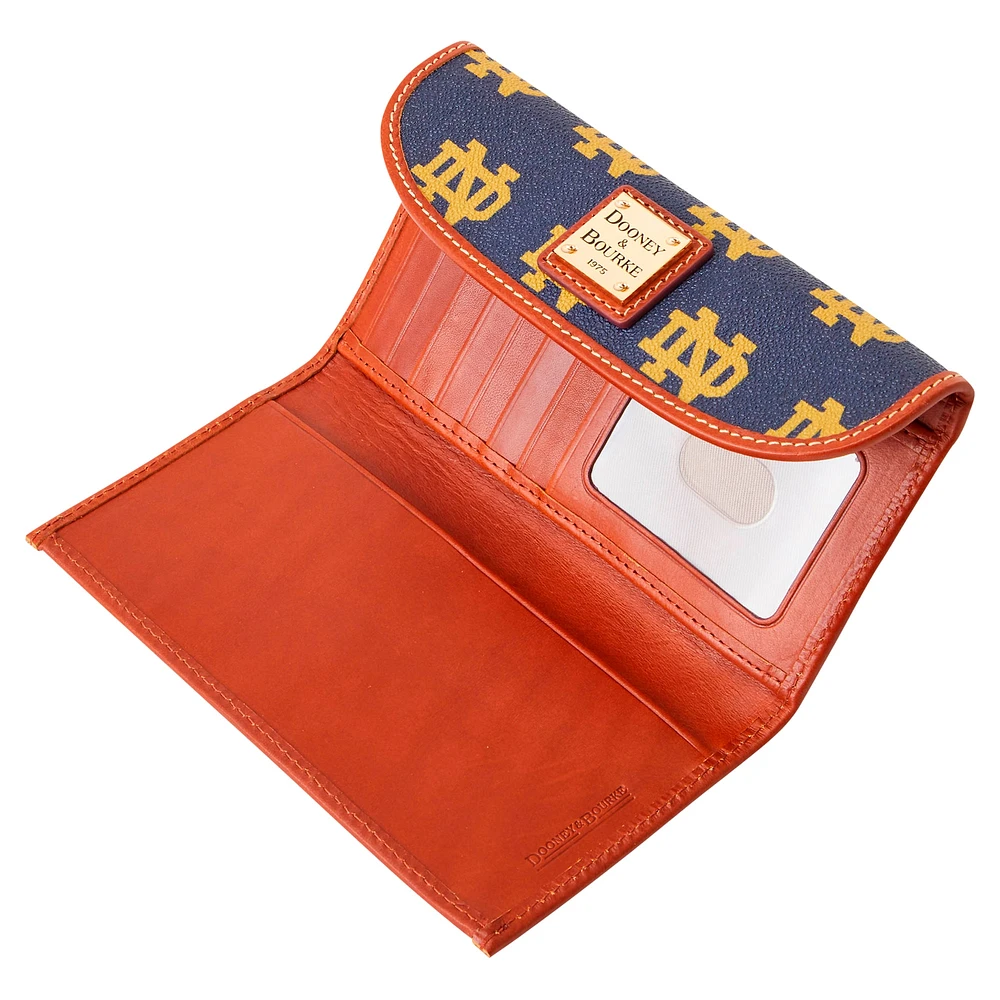 Dooney & Bourke Notre Dame Fighting Irish Signature Continental Clutch