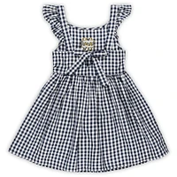 Girls Toddler Garb  Navy Notre Dame Fighting Irish Constance Gingham Dress