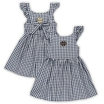 Robe à carreaux Constance de Notre Dame Fighting Irish pour petite fille