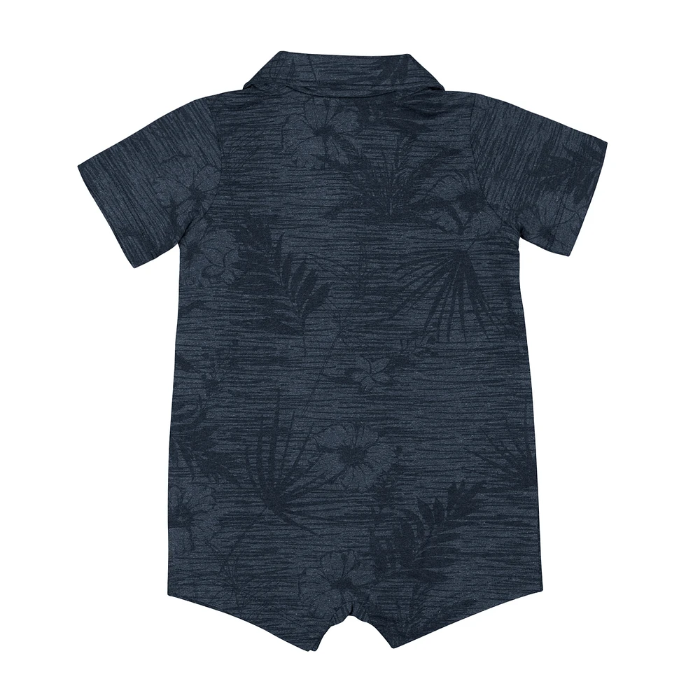 Infant Colosseum  Navy Notre Dame Fighting Irish Fern Romper