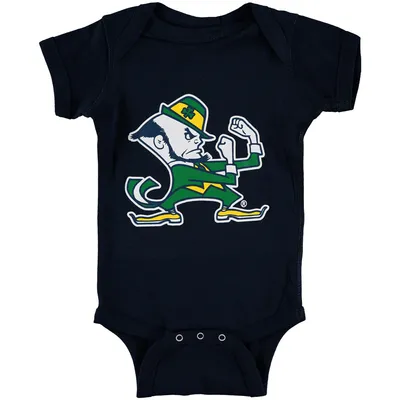 Notre Dame Fighting Irish Infant Big Logo Bodysuit - Navy
