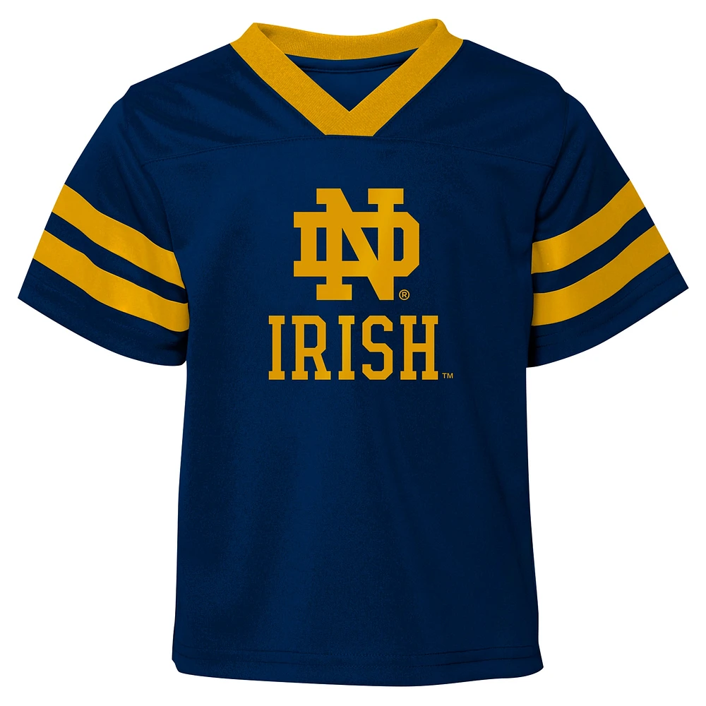 Infant Notre Dame Fighting Irish Two-Piece Red Zone Jersey & Pants Set