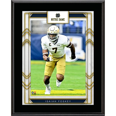 Isaiah Foskey Notre Dame Fighting Irish 10.5" x 13" Sublimated Player Plaque