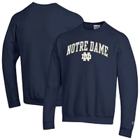 Sweat-shirt à capuche avec logo Arch Over de Notre Dame Fighting Irish pour homme, bleu marine, Champion