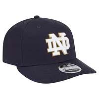 Men's New Era Navy Notre Dame Fighting Irish Low Profile 9FIFTY Snapback Hat