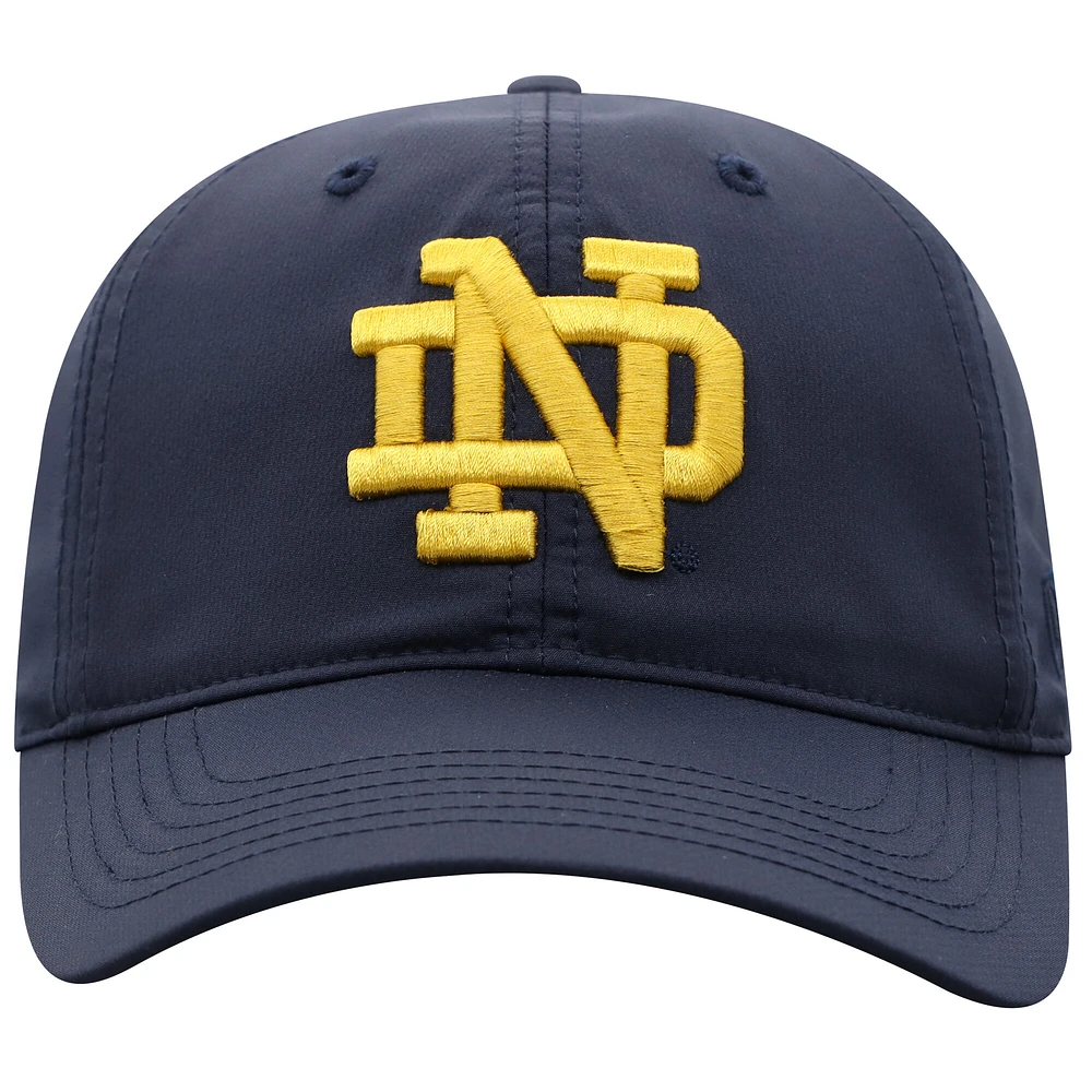Men's Top of the World  Navy Notre Dame Fighting Irish Victory Trainer Adjustable Hat