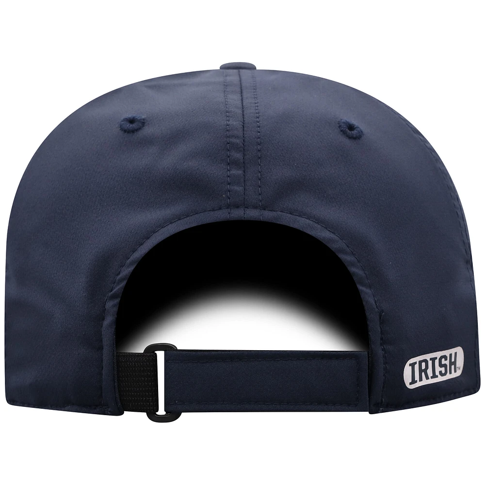 Men's Top of the World  Navy Notre Dame Fighting Irish Victory Trainer Adjustable Hat
