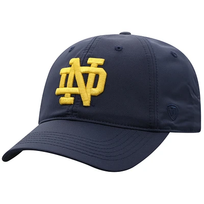 Men's Top of the World  Navy Notre Dame Fighting Irish Victory Trainer Adjustable Hat