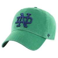 Men's '47 Green Notre Dame Fighting Irish Vault Clean Up Adjustable Hat