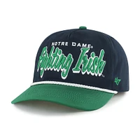 Men's '47 Navy Notre Dame Fighting Irish Dropshadow Rope Hitch Adjustable Hat