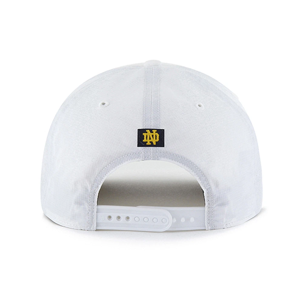 Men's '47 White Notre Dame Fighting Irish Condor Hitch brrr° Adjustable Hat
