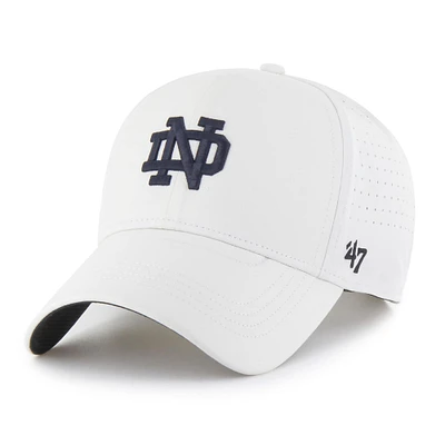 Men's '47 White Notre Dame Fighting Irish Forward Vent MVP Adjustable Hat