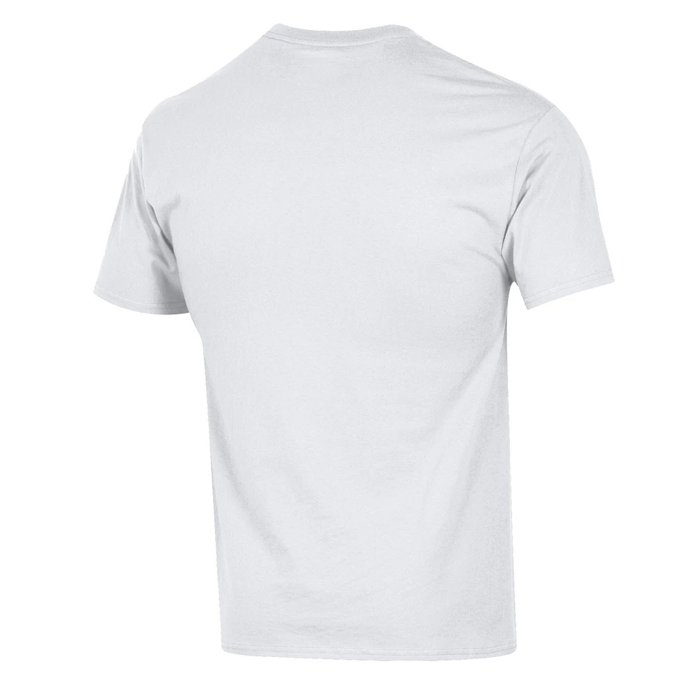 Men's Champion White Notre Dame Fighting Irish High Motor T-Shirt