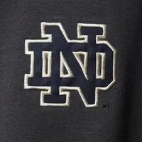 Men's Colosseum Charcoal Notre Dame Fighting Irish Tortugas Logo Quarter-Zip Jacket