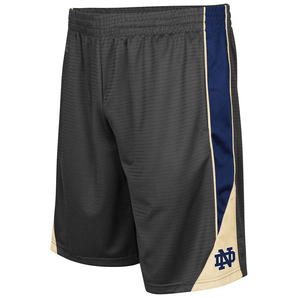 Men's Colosseum Charcoal Notre Dame Fighting Irish Turnover Shorts