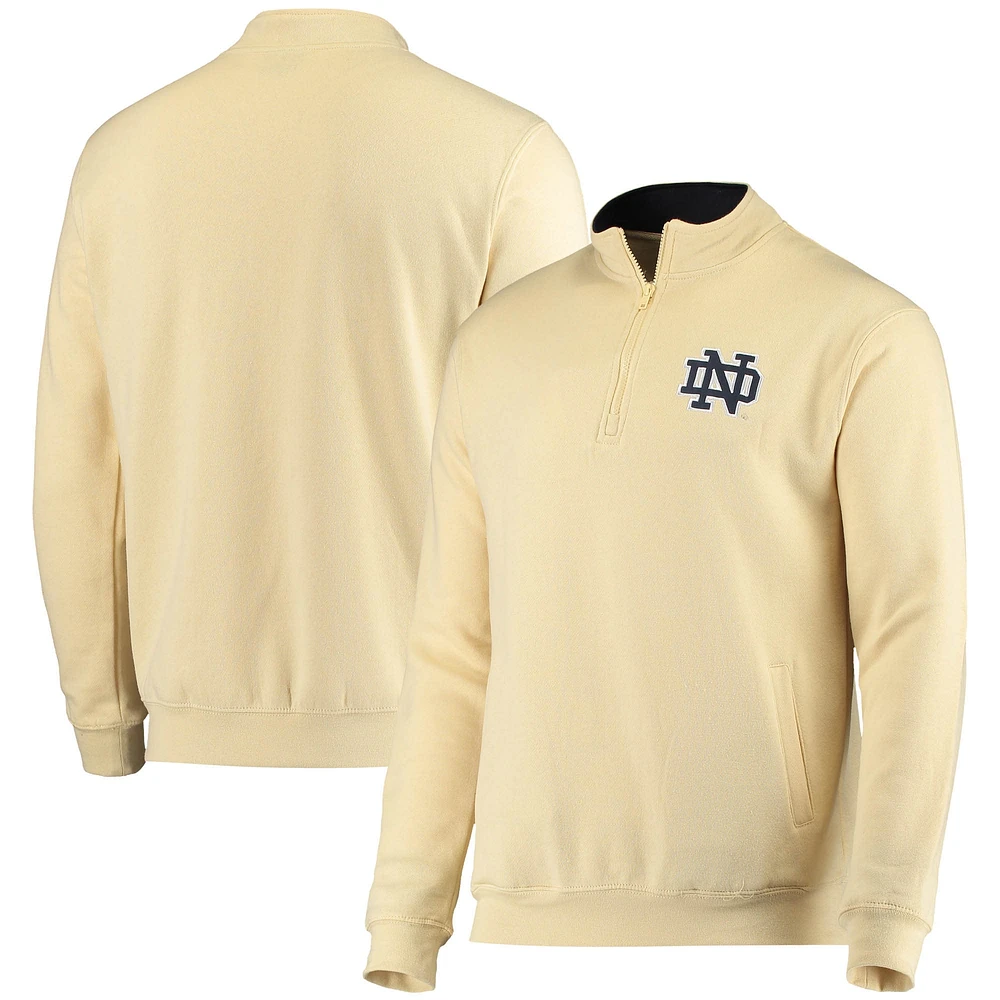 Veste Colosseum Gold Notre Dame Fighting Irish Tortugas Logo Quarter-Zip pour homme