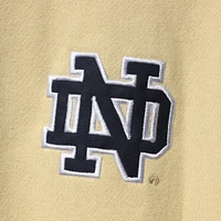 Men's Colosseum Gold Notre Dame Fighting Irish Tortugas Logo Quarter-Zip Jacket