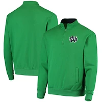 Men's Colosseum Notre Dame Fighting Irish Tortugas Logo Quarter-Zip Jacket