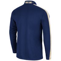 Men's Colosseum Navy Notre Dame Fighting Irish 1955 Quarter-Zip Jacket