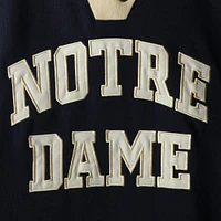Men's Colosseum Navy Notre Dame Fighting Irish 2.0 Lace-Up Pullover Hoodie