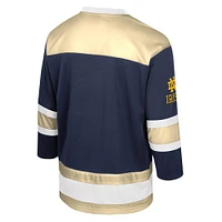 Men's Colosseum  Navy Notre Dame Fighting Irish Athletic Machine Fashion Hockey Jersey