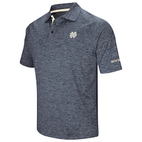 Colosseum Navy Notre Dame Fighting Irish Big & Tall Down Swing Polo pour homme