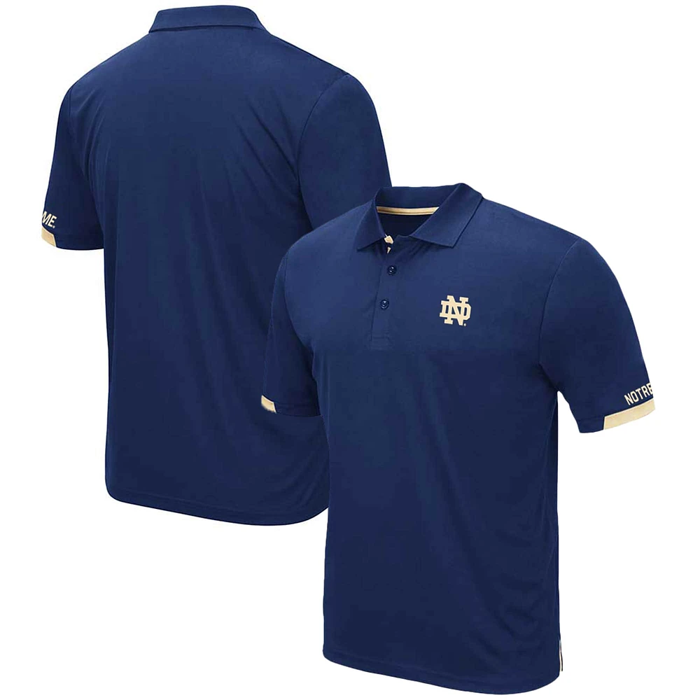 Colosseum Navy Notre Dame Fighting Irish Polo Big & Tall Santry pour homme