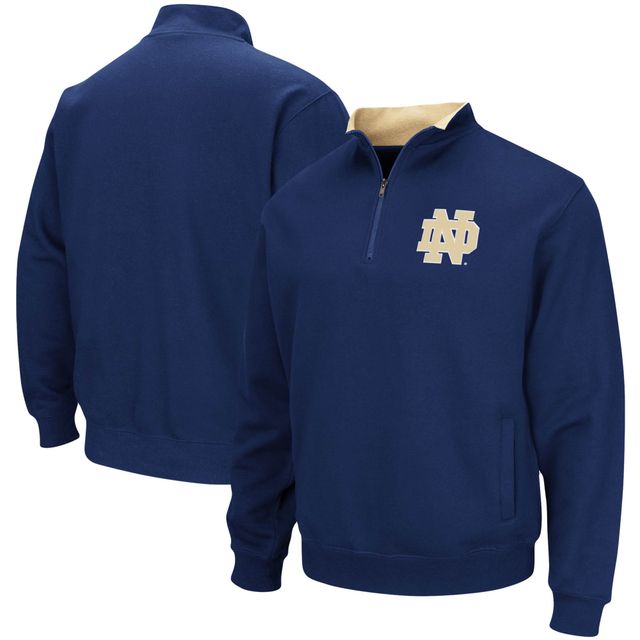 Colosseum Navy Notre Dame Fighting Irish Big & Tall Tortugas Veste zippée pour homme