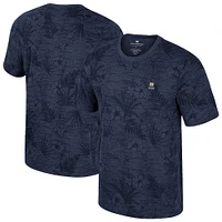 Men's Colosseum Navy Notre Dame Fighting Irish Floral Printed T-Shirt