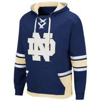 Pull Colosseum Navy Notre Dame Fighting Irish Lace Up 3.0 pour homme