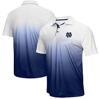 Men's Colosseum Navy Notre Dame Fighting Irish Magic Polo