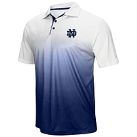 Men's Colosseum Navy Notre Dame Fighting Irish Magic Polo